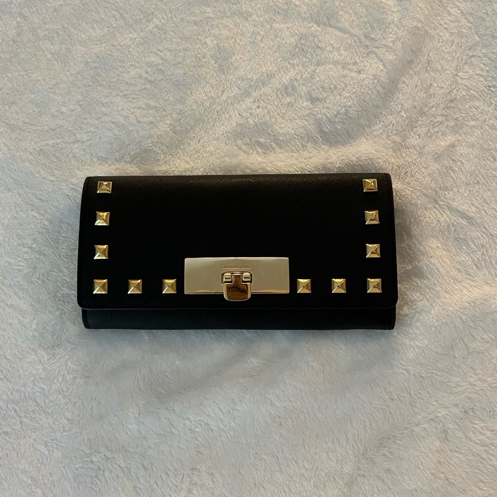 Black Michael Kors Clutch